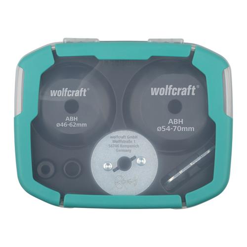Sada na zväčšovanie otvorov WOLFCRAFT 5953 pre dierovacie píly