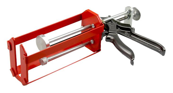 Pištoľ na 2-K lepidlá 10:1 COX VBM-400X 490 ml